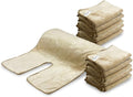 Zemits SkinPerfect Luxury Spa Facial Towel | for Esthetician, Cosmetologist, Massage Therapist | Microfiber Soft | Set of 10 - Ivory