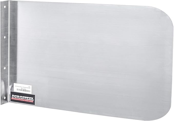 DuraSteel Stainless Steel Splash Guard for Sink & Fryer - 26" x 12" Wall Mount Shield for Deep Fryer Splash Guard Commercial - Stove Oil Splatter Protection Screen for Kitchen Area Safety & Hygiene