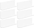 RUNROTOO Shaped Shelf Dividers Organizers for Store and Closet Classification Cabinets () Easy Maintenance and Cleaning