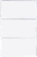 Royal Green Rectangular Stickers Color-Coding Labels for Organizing, Moving, and Storage Boxes 4" x 2" Stickers to Write On Name Tags, 150-Pack (White)