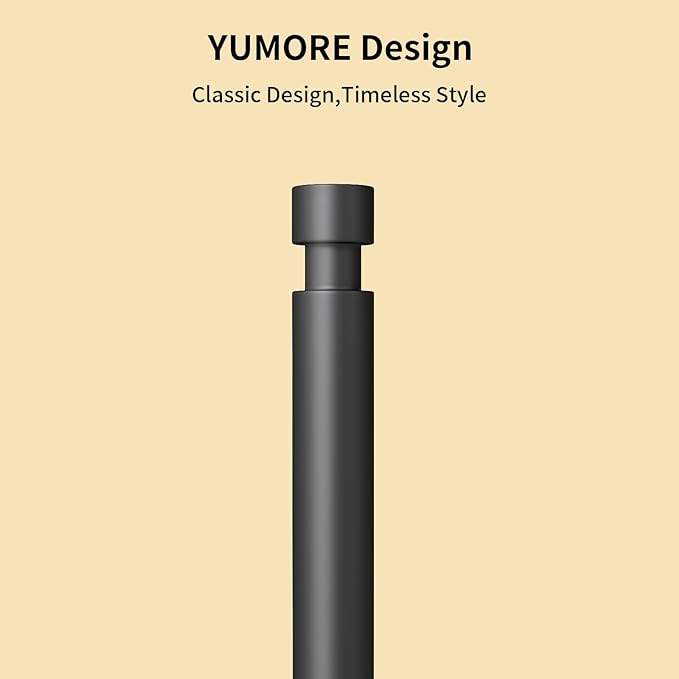 YUMORE Toilet Paper Holder Heavy Weighted Stand, Free Standing Bathroom Extra Toilet Paper Organizer with Reserve Storage for Spare Rolls, Matte Black Stainless Steel Floor Bath Tissue Roll Holder
