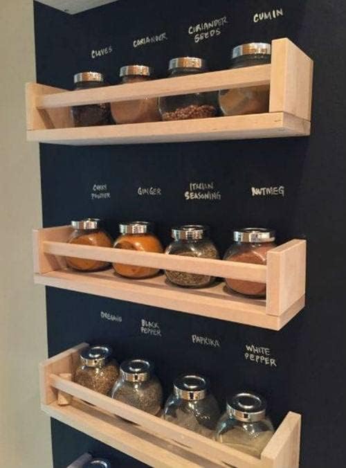 Gneric Floating Shelves for Wall, Burlywood Nursery Book Shelves, 15.7 inch Kids Bookshelf, Wall Shelves for Living Room Bedroom Decor,Kitchen Spice Rack,Bathroom Storage Rack(2 Pack)