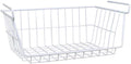Whitmor White Wire Shelf Basket