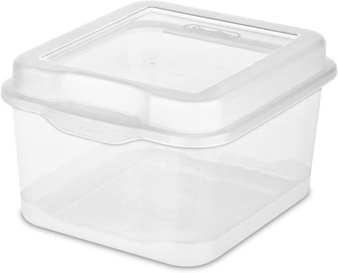 Sterilite 18038612 Small Flip Top Storage Box (24)