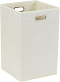 Household Essentials Folding Laundry Hamper, Natural