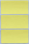4" x 2" Blank Stickers to Write On Name Tags Color-Coding Labels for Moving, and Storage Boxes, 324 Labels (Pastel Yellow) by Royal Green