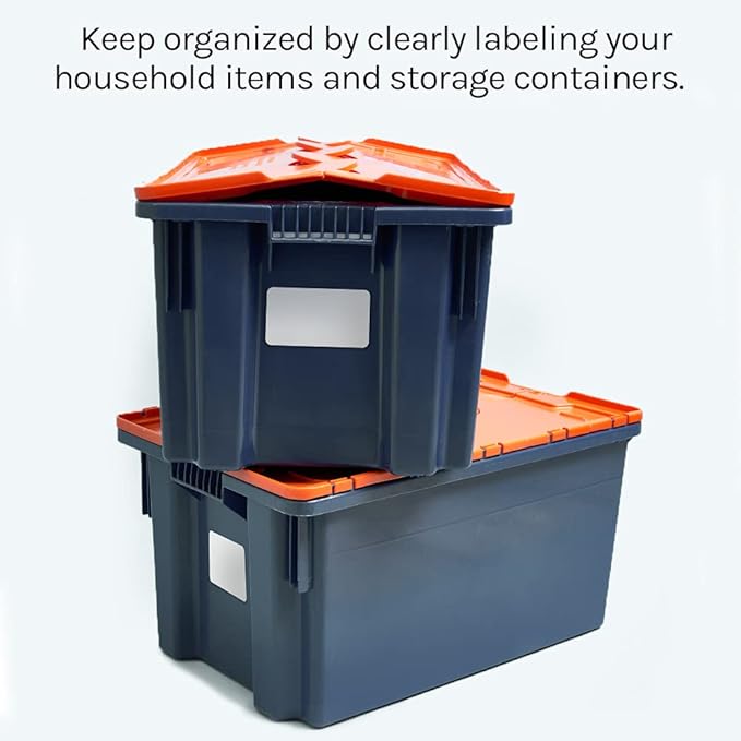 Premium Label Supply White Sticker Half Sheet Labels – 8.5" x 5.5" – Laser/Inkjet Compatible – (2 per Sheet), 200 Sheets - 400 Total Adhesive Labels
