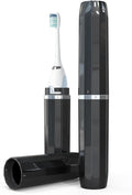 SIEANE Electric Toothbrush Travel Case, Universal Fit for Most Electric Toothbrushes, Ventilation Design Portable Holder Cover for Men and Women, Travel Essentials for Business Trip & Vacation (Black)