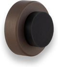 EVI Herrajes | Adhesive Door Stop | Wall Mounting Doorstop | 1,37x0,7" | Rustic Finish Brass | Anti Shock Door Handles | Design and Functionality | I-254/35-RU