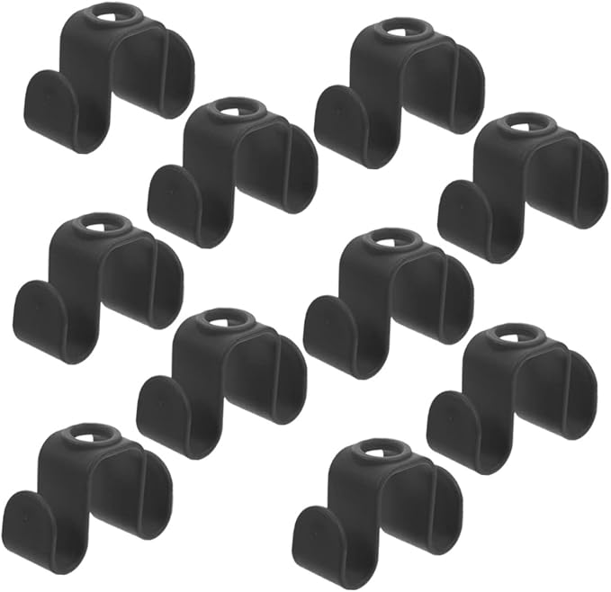 Luxshiny 30pcs Space Saving Hanger Connector Hooks for Closet Organization Double-Sided Clothes Hanger Strong Load-Bearing Easy to Use for Maximizing Wardrobe Storage