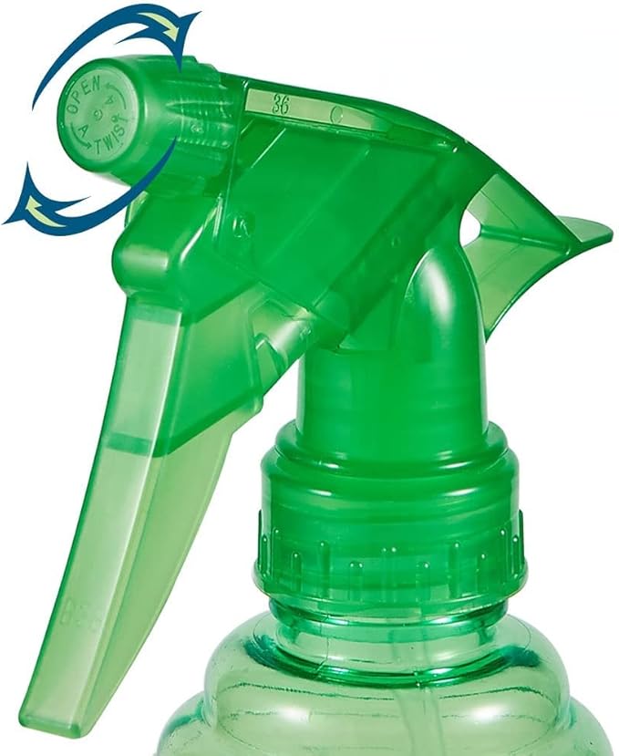 Spray Bottles - 3 Pack, 16 oz - Mist/Stream, Bright Colors, Sturdy, Leak Proof, BPA Free, For Cleaning, Plants, Pet, Vinegar, BBQ, Hair, Cooking - Perfect Size, Easy to Use. With Labels, Funnel