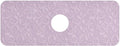 Kitchen Sink Splash Guard 1 PC 14.7 Inch Sink Faucet Mat Splash Guard for Bathroom Countertop Water Absorbent Foldable Cuttable Soft Washable Floral Vintage Purple