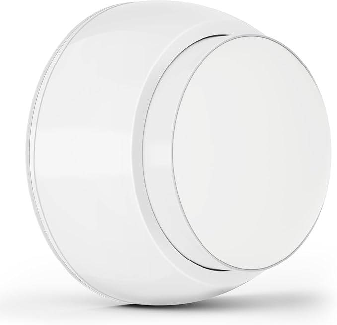 Door Stopper Wall Protector with Silicone Head, Aluminum Door Knob Wall Protector, Spring Shock Absorption Technology, 1.65" Door Stoppers for Wall, Adhesive Installation or with Screw, White
