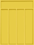 Utopia Kitchen Silverware Organizer, Bamboo Utensil Drawer Organizer for Cutlery, Utensils & Flatware (5 Compartment, Yellow) Pack of 1