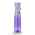 Spray Bottle for Hair (10.15OZ /300ML) Continuous Ultra Fine Mist Sprayer for Hair, Salons, Barber, Plants, Skin Care, 1 Plack Clear Purple