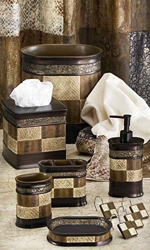 Zahari Home Zambia Stylish Tumbler Modern Classic Luxury Decor Animal Print Western Design Bathroom Cup
