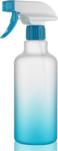 Spray Bottles Plastic Spray Bottle for Hair Mist/Stream Heavy Duty Empty Spray Bottles for Cleaning Solutions, Plants, Cooking (16.9oz-Blue)