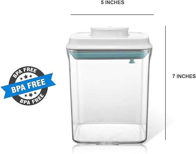 Formula Dispenser Container with Scoop 1500ML / 1.5QT Milk Powder BPA-Free Airtight 650g Formula Storage Container with Lids, BPA-Free Airtight Food Storage Container