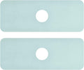 Kitchen Sink Splash Guard 2 PCS 14.7 Inch Sink Faucet Mat Splash Guard for Bathroom Countertop Water Absorbent Foldable Cuttable Soft Washable Blue