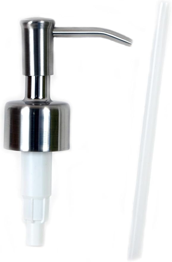 Stainless Steel Soap and Lotion Replacement Pump - One Pack