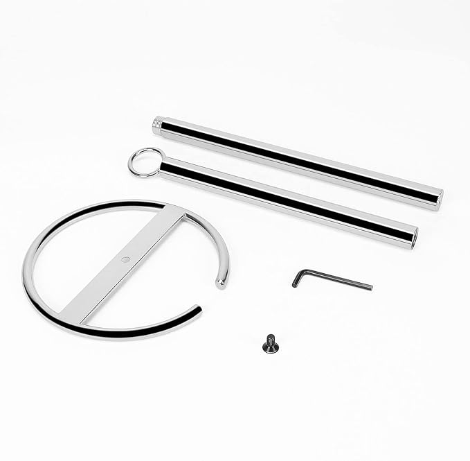 NearMoon Bath Toilet Paper Holder Stand, Freestanding Tissue Paper Storage with Reserve, Space Toilet 4 Rolls Holder for Bathroom/Kitchen Countertop-All Metal (1 Pack, Chrome Finish)