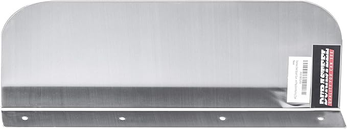 DuraSteel Stainless Steel Splash Guard for Sink & Fryer - 15" x 6" Wall Mount Shield for Deep Fryer Splash Guard Commercial - Stove Oil Splatter Protection Screen for Kitchen Area Safety & Hygiene