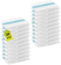 20 Pack VACMOP Disposable Hard Floor Vacuum and Mop Pad Refills for Shark Pro VM252 VM251 VM250 VM200 VC205 QM250 VM190 VM200P12 VMP30 Vacuum Cleaner Replacement Parts