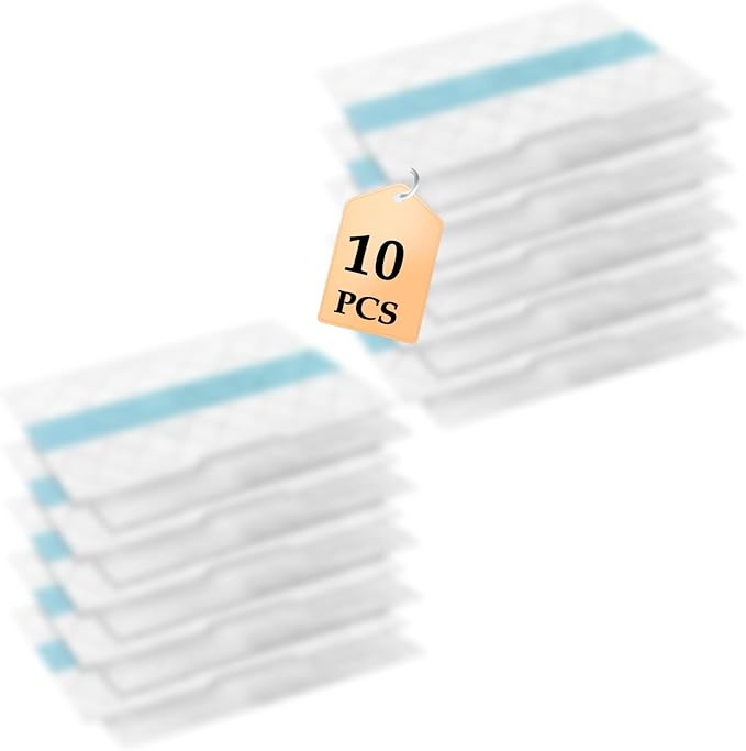 10PCS Disposable Hard Floor Mop Pad Refill for Shark VACMOP Pro VM252 VM200 VM190 VM250 VM251 VM200C VM252C QM250 VC205 Vacuum Cleaner Replacement Pads