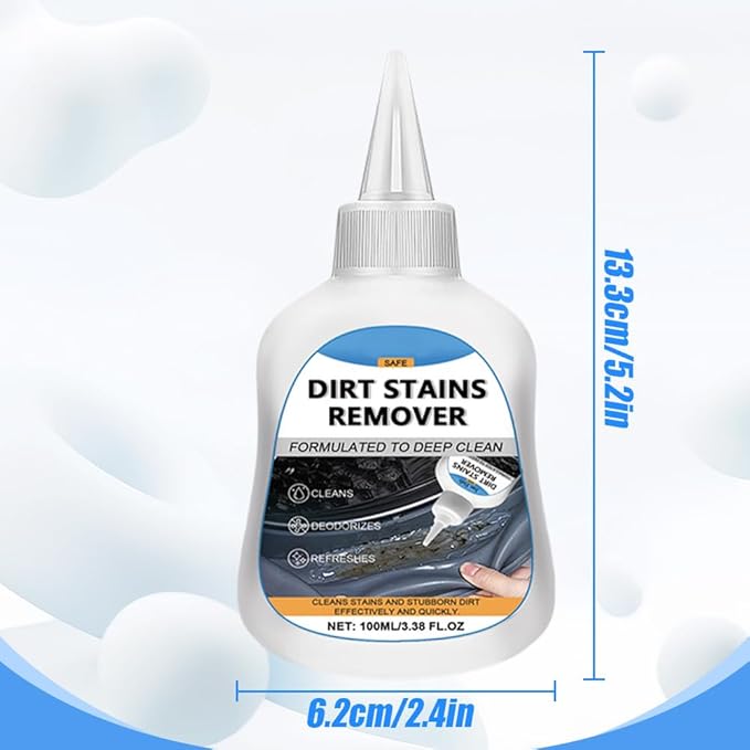 HOME STAIN CLEANER GEL, 2025 New Cleaning Gel, Multi-Surface Deep Cleaning Household Cleaner for Kitchen and Bathroom, Stubborn Stain Remover for Home Use (3)