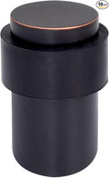 KHTUMEWARE 10 Pack 3 in Floor Door Stopper,Oil Rubbed Bronze Door Stop,Wall Protector Commercial Door Bumper Wedge Decorative Cylindrical Install Door stoppers on The Floor