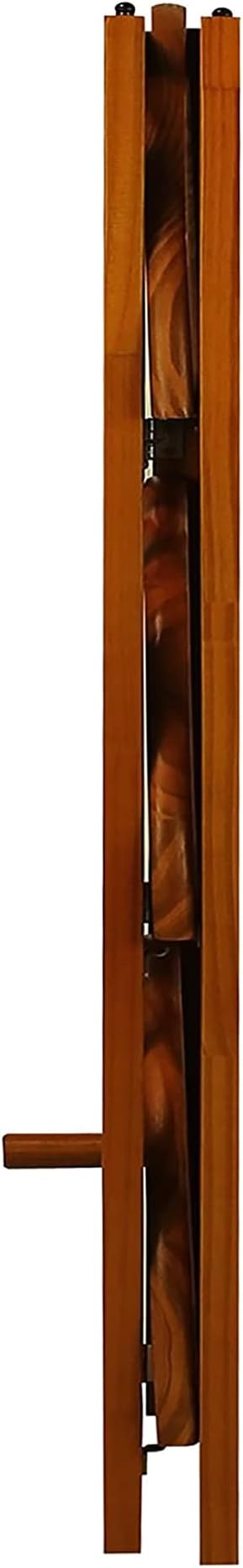 Casual Home 4-Shelf Corner Folding Bookcase, Honey Oak