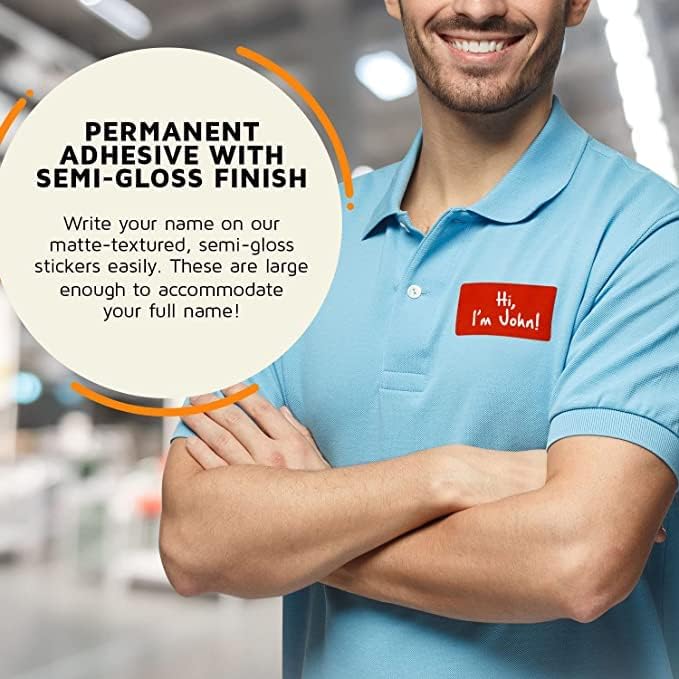 4" x 2" Blank Stickers to Write On Name Tags Color-Coding Labels for Moving, and Storage Boxes, 324 Labels (Black) by Royal Green