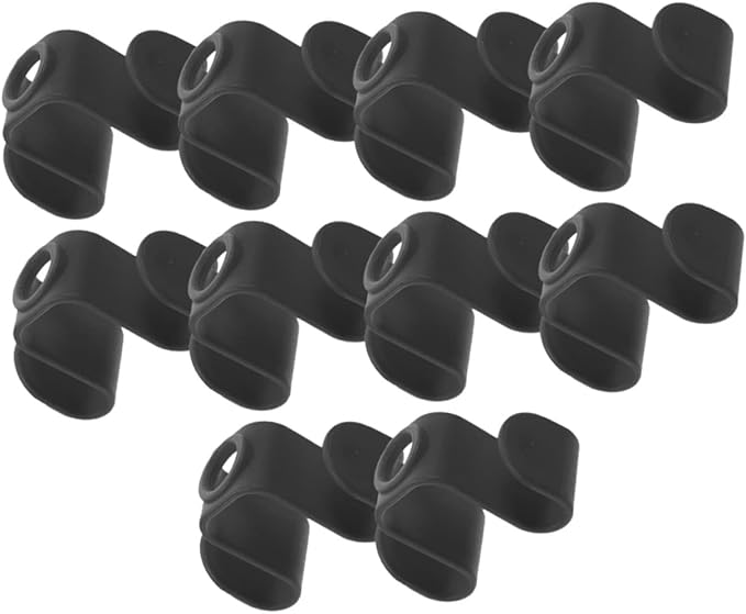 Luxshiny 30pcs Space Saving Hanger Connector Hooks for Closet Organization Double-Sided Clothes Hanger Strong Load-Bearing Easy to Use for Maximizing Wardrobe Storage