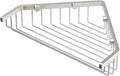 Gatco 1514 9-1/4-Inch Length Shower or Tub Corner Basket, Satin Nickel