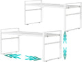 Expandable Cabinet Shelf Organizer Riser for Kitchen Pantry Cupboard Under Sink Countertop,kitchen cabinet shelf 8.3’’D * 12.2-23.6’’W * 10.4’’H