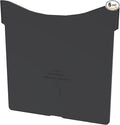 Akro-Mils 41230 Plastic Width Dividers for AkroBins Stackable Storage Bins Model 30230, Custom Storage Inserts for Tools, Crafts & Supplies, 6-Pack, Black