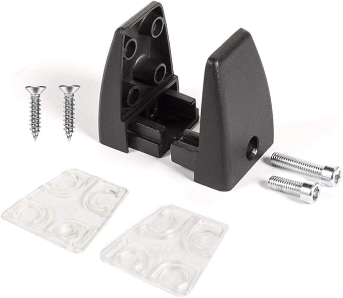 20 PCS Office Desk Partition Support Bracket,Desk Divider Clamp Brackets Shelf Clip Clamp Holder Screen Clip Holders,Desk Privacy Screen Clips Clamps Sneeze Guard Bracket Support 0-1/2" Panel
