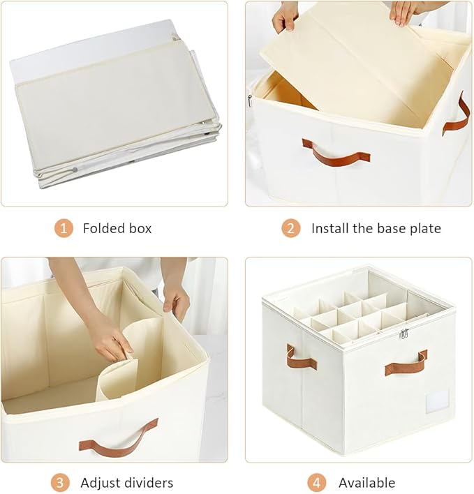 Shoe Organzier for Cloest - 2pack Adjustable Shoe Storage Box Fits 8-16 pairs with Pop-Up dividers,17''*17''*12.5'' Space Saver shoe Box organizer with Clear Dust Cover