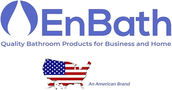 Commercial Soap Dispenser Wall Mount for Bathroom (2-Pack), Wall Mounted Hand Soap/Sanitizer Dispenser for Home or Business (White), by EnBath