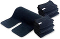 Zemits SkinPerfect Luxury Spa Facial Towel | for Esthetician, Cosmetologist, Massage Therapist | Microfiber Soft | Set of 10 - Black