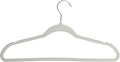 Honey-Can-Do 35-Pack Slim-Profile Non-Slip Velvet Hangers, White HNG-09737 White