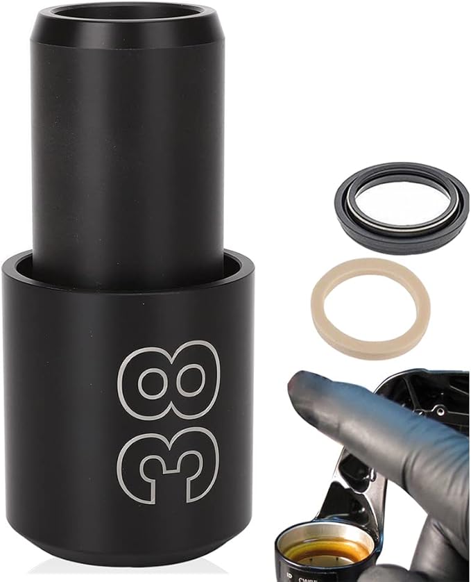 38mm Dust Seal Installation Tool Dust Wiper Guide Driver Compatible for Fox 38 Rockshox Domain Zeb Fork