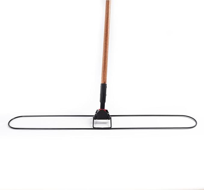 Matthew Cleaning Universal Commercial Clip-on Wire Industries Dust Mop Frame, 36 inch ( Pack of 3) Sold Seperately,Perfect for Floor Cleaning Home/Office/Lobby/Bathroom/Kitchen/Janitor