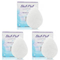 Buf-Puf Facial Sponge, Exfoliating | Dermatologist Developed | Reusable | White | Pack of 3