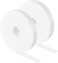 Furnigear Felt Strips with Adhesive Backing Heavy Duty Cuttable Felt Tape Roll Furniture Pads for Chair Legs - Protecting Hardwood Floors, Chair Wall Protector (White, 80 x 0.5 x 0.14 Inch)