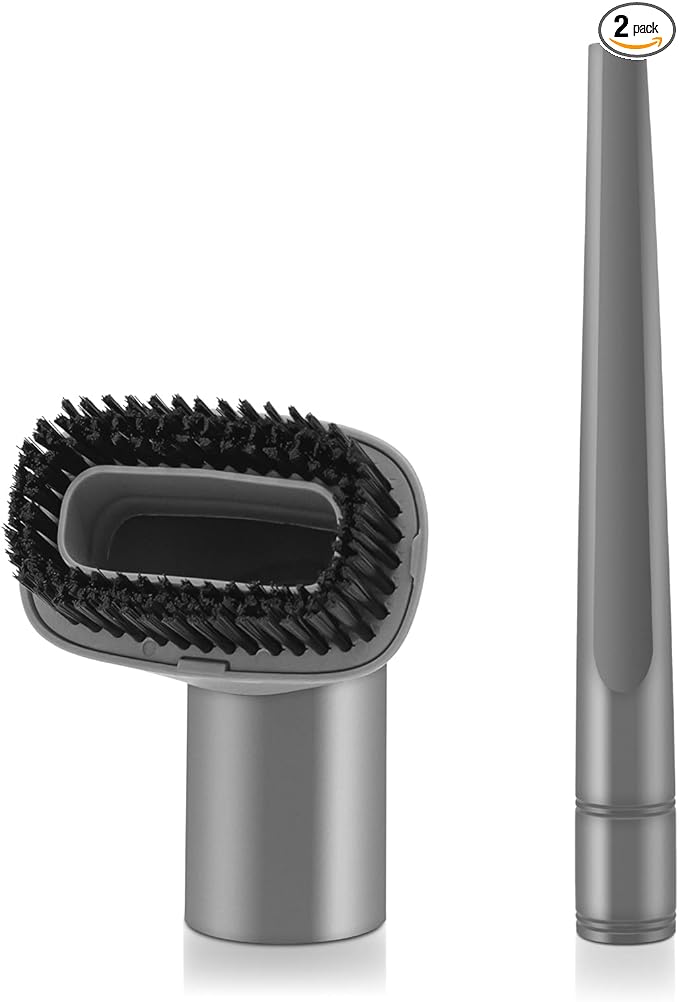 Crevice Tool and Dust Brush, Vacuum Accessories Attachments Compatible with Shark Navigator Lift-Away Vacuum Cleaner Models NV350, NV352, NV355, NV356