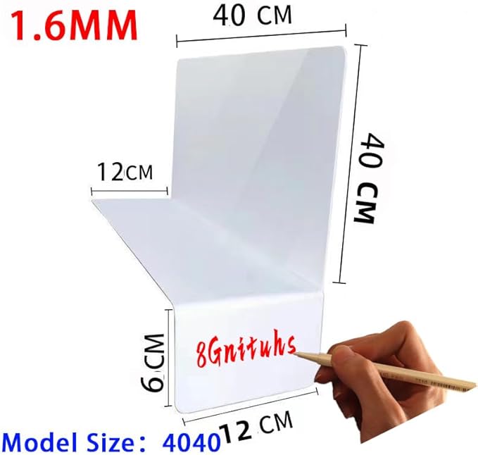 20 Pack PVC Shelf Dividers, 4040 Closet Dividers Shelf Organizers, , Ideal for Product Display and Organization on Wire Shelves, Retail Shelving by Clip Strip Marker label，Separators for Clothes