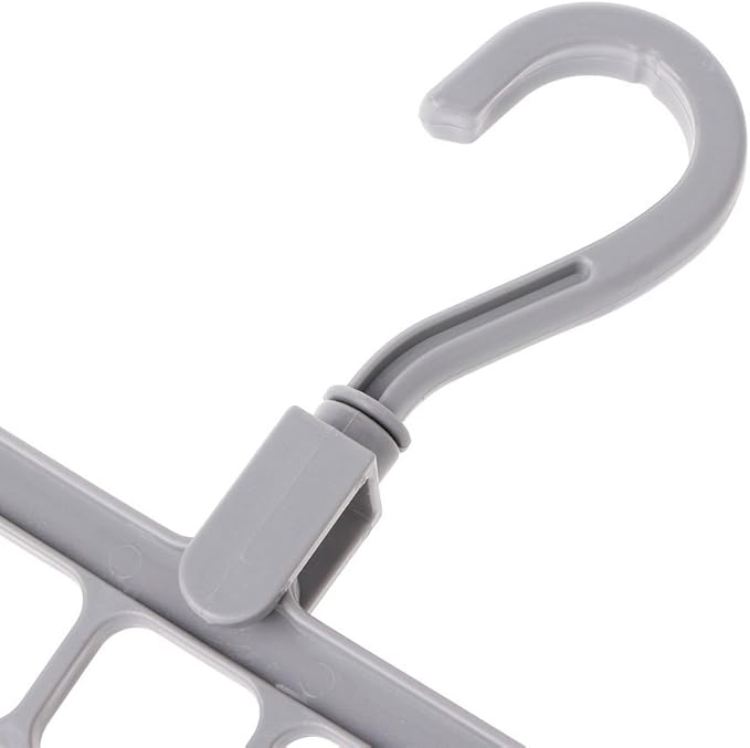 Space Saving Clothes Hanger with Hook Cabinet 360 Rotation