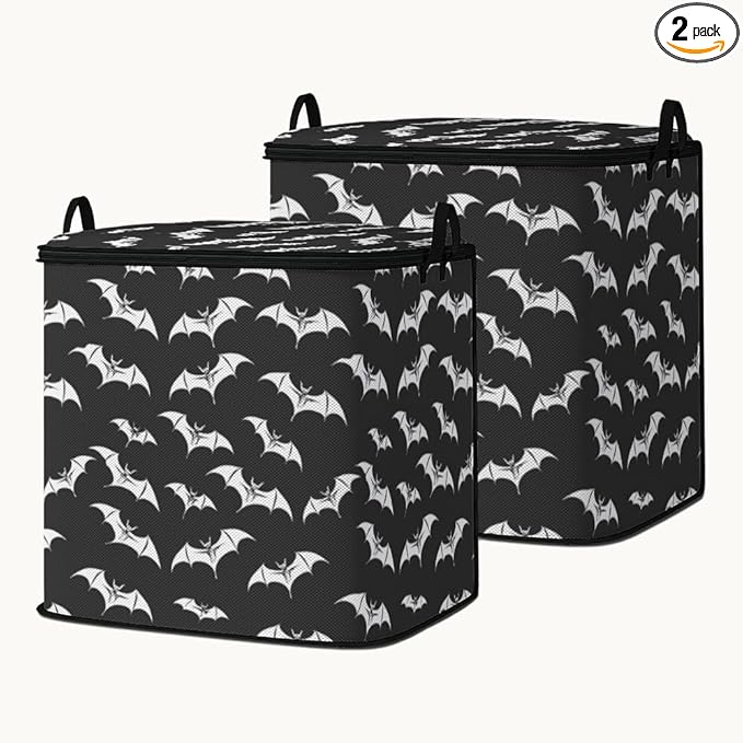 2pcs closet organizers and storage under bed,clothing blanket sweater sheet bedding comforter duvet quilt pillow toy storage bags with lids,dorm room essentials for containers 95L