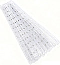 10 Pcs Clothes Hanger Chain Strips, Closet Organizers and Storage Space Saving Hangers, 14 Holes, for Clothes Closet, Clothing Store, College Dorm Room